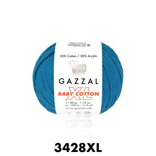 GAZZAL BABY COTTON XL 50 GR AMİGURUMİ ÖRGÜ İPİ - 28