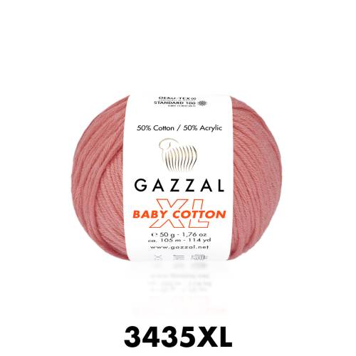 GAZZAL BABY COTTON XL 50 GR AMİGURUMİ ÖRGÜ İPİ - 33