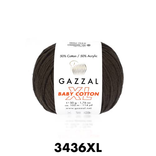 GAZZAL BABY COTTON XL 50 GR AMİGURUMİ ÖRGÜ İPİ - 34