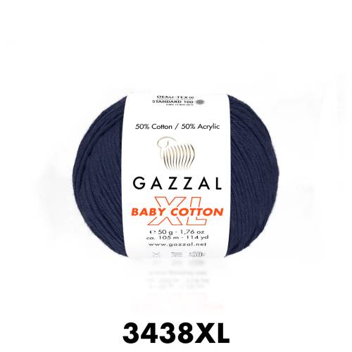 GAZZAL BABY COTTON XL 50 GR AMİGURUMİ ÖRGÜ İPİ - 36