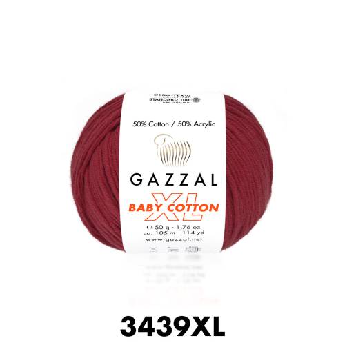 GAZZAL BABY COTTON XL 50 GR AMİGURUMİ ÖRGÜ İPİ - 37