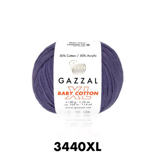 GAZZAL BABY COTTON XL 50 GR AMİGURUMİ ÖRGÜ İPİ - 38