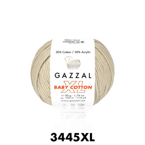 GAZZAL BABY COTTON XL 50 GR AMİGURUMİ ÖRGÜ İPİ - 43