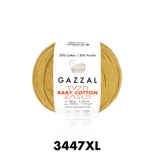 GAZZAL BABY COTTON XL 50 GR AMİGURUMİ ÖRGÜ İPİ - 45