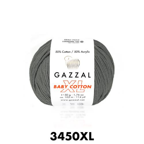 GAZZAL BABY COTTON XL 50 GR AMİGURUMİ ÖRGÜ İPİ - 46