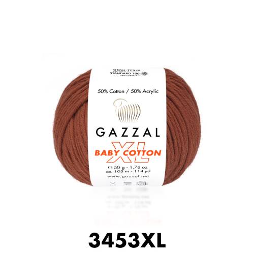 GAZZAL BABY COTTON XL 50 GR AMİGURUMİ ÖRGÜ İPİ - 48