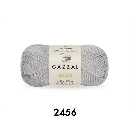 Gazzal Giza 50 gr Merserize Cotton El Örgü İpi - 7
