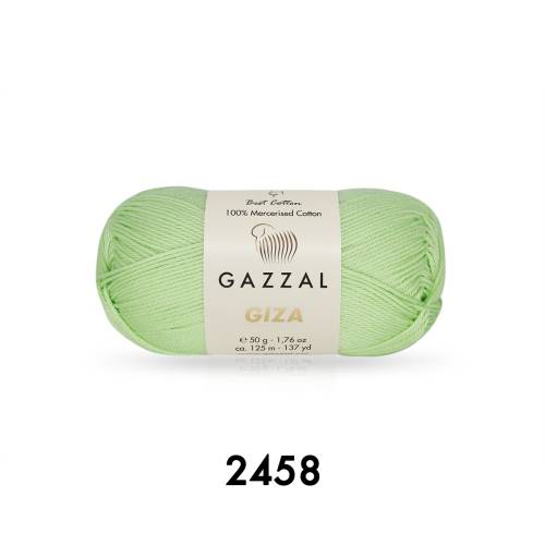 Gazzal Giza 50 gr Merserize Cotton El Örgü İpi - 9