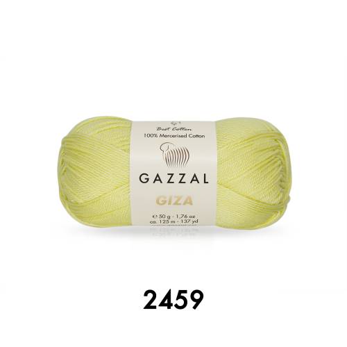 Gazzal Giza 50 gr Merserize Cotton El Örgü İpi - 10
