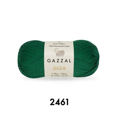 Gazzal Giza 50 gr Merserize Cotton El Örgü İpi - 12