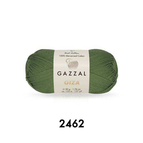 Gazzal Giza 50 gr Merserize Cotton El Örgü İpi - 13