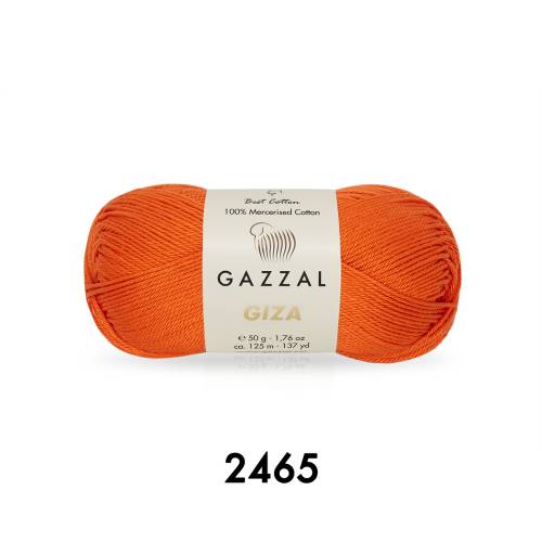 Gazzal Giza 50 gr Merserize Cotton El Örgü İpi - 16