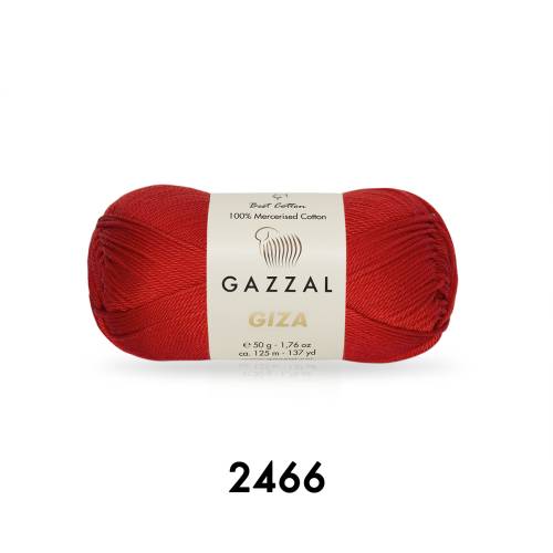 Gazzal Giza 50 gr Merserize Cotton El Örgü İpi - 17