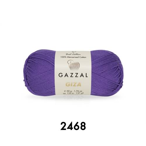 Gazzal Giza 50 gr Merserize Cotton El Örgü İpi - 19