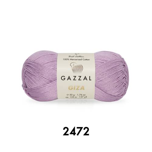 Gazzal Giza 50 gr Merserize Cotton El Örgü İpi - 23
