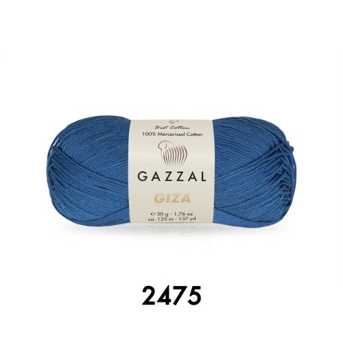 Gazzal Giza 50 gr Merserize Cotton El Örgü İpi - 26