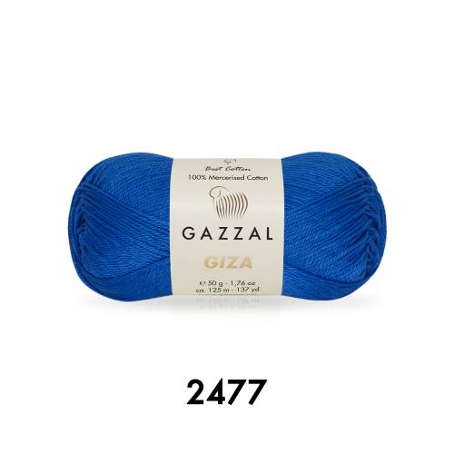 Gazzal Giza 50 gr Merserize Cotton El Örgü İpi - 28