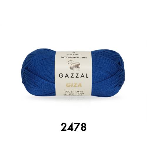 Gazzal Giza 50 gr Merserize Cotton El Örgü İpi - 29