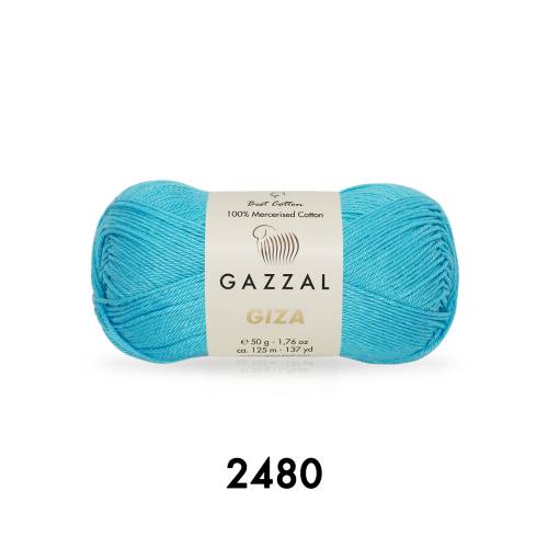Gazzal Giza 50 gr Merserize Cotton El Örgü İpi - 31