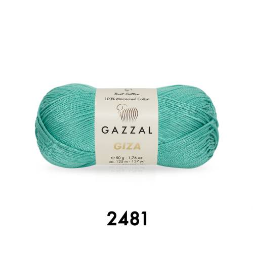 Gazzal Giza 50 gr Merserize Cotton El Örgü İpi - 32