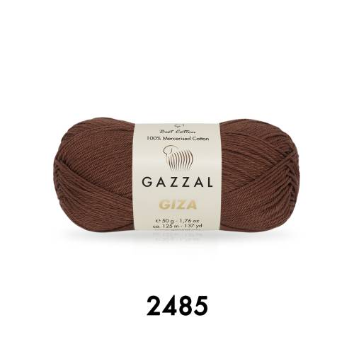Gazzal Giza 50 gr Merserize Cotton El Örgü İpi - 36