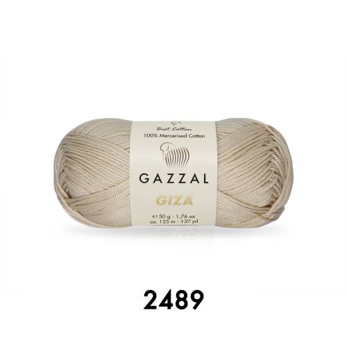 Gazzal Giza 50 gr Merserize Cotton El Örgü İpi - 40