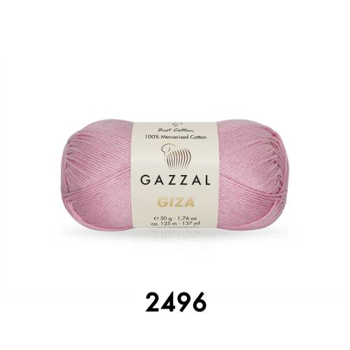 Gazzal Giza 50 gr Merserize Cotton El Örgü İpi - 47