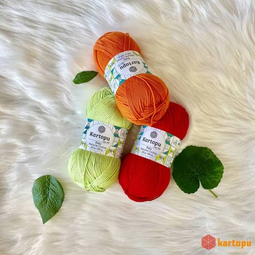 Kartopu Baby Natural Cotton El Örgü İpi 100 gr 200m - 4