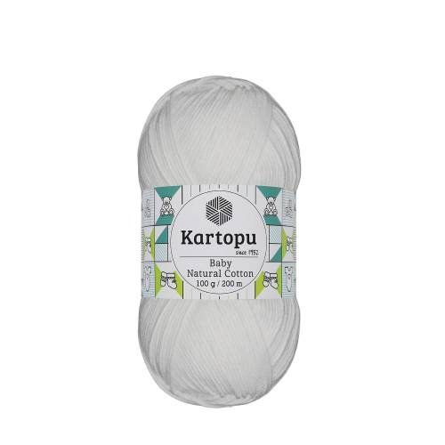 Kartopu Baby Natural Cotton El Örgü İpi 100 gr 200m - 8