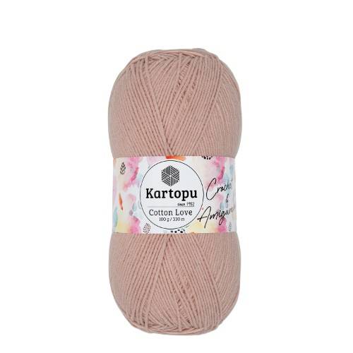 Kartopu Cotton Love 100 gr 330 m Amigurumi Ve Koton Örgü İpi - 7