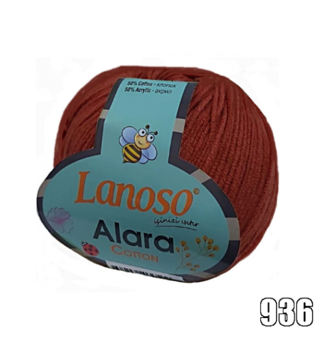 Lanoso Alara 50 gr Amigurumi Örgü İpi *Renk Seçenekli - 10