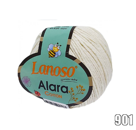 Lanoso Alara 50 gr Amigurumi Örgü İpi *Renk Seçenekli - 15