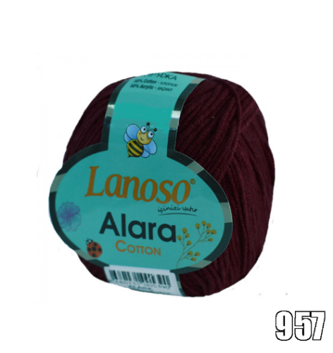 Lanoso Alara 50 gr Amigurumi Örgü İpi *Renk Seçenekli - 33