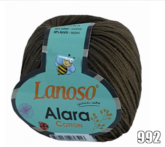 Lanoso Alara 50 gr Amigurumi Örgü İpi *Renk Seçenekli - 49