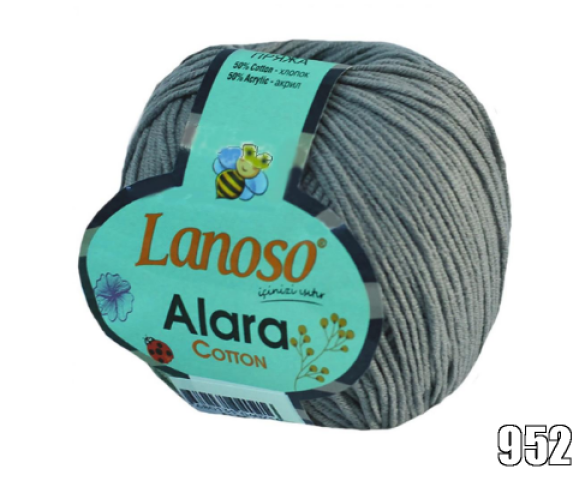 Lanoso Alara 50 gr Amigurumi Örgü İpi *Renk Seçenekli - 56