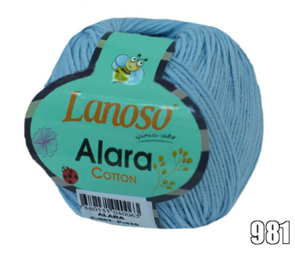 Lanoso Alara 50 gr Amigurumi Örgü İpi *Renk Seçenekli - 57