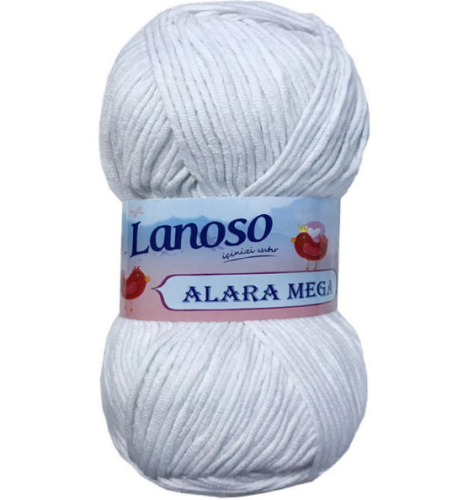 LANOSO ALARA MEGA 100 gr 190 m Amigurumi Örgü İpi - 3