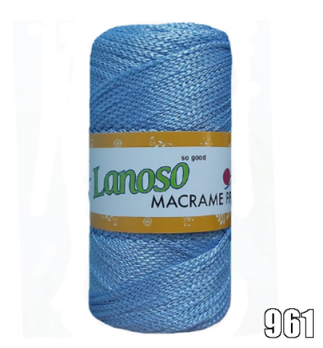 Lanoso Macrame - 200 gr Polyester Makreme İpi - Makrome - 5