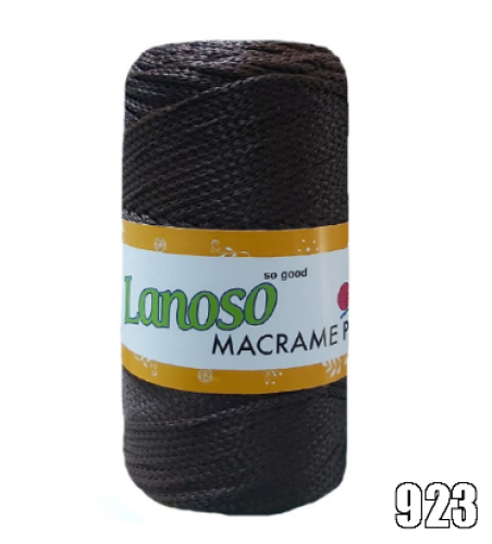 Lanoso Macrame - 200 gr Polyester Makreme İpi - Makrome - 6