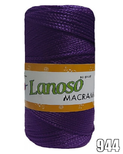 Lanoso Macrame - 200 gr Polyester Makreme İpi - Makrome - 15