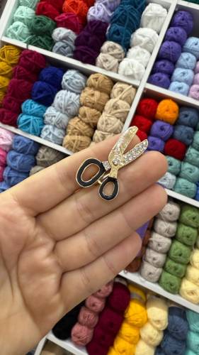 MİNİ MAKAS BROŞ - 1