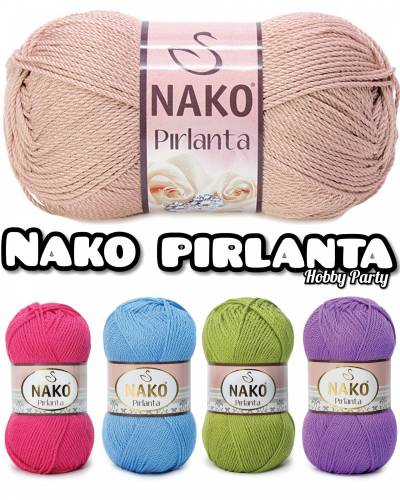 Nako Pırlanta Örgü İpi 100 gr Renk Seçenekli - 0