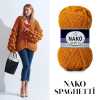 Nako Spaghetti 100 gr 60 m Kalın Örgü İpi *Renk Seçenekli - Thumbnail (3)