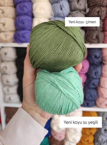 Peria Baby Soft Cotton 50 gr Amigurumi Örgü İpi - 54