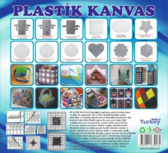 PLASTLK KARE KANVAS 40*36 CM - 1