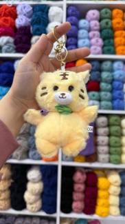 SEVİMLİ PELUŞ KEDİ ANAHTARLIK-ÇANTA ÇARMI (YÜKSEK KALİTE)