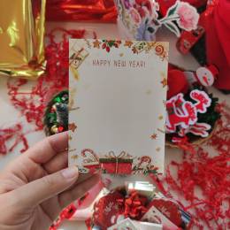 YILBAŞI TOKA VE NOT KARTI 'HAPPY NEW YEAR'