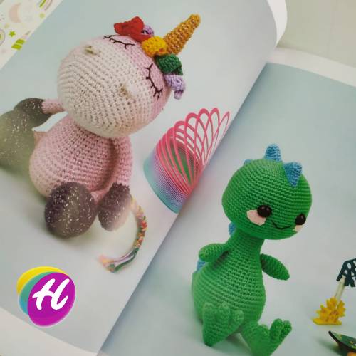 Yumak Amigurumi Örgü Kitabı 121. Sayı Dileks World 16 Tarif - 3